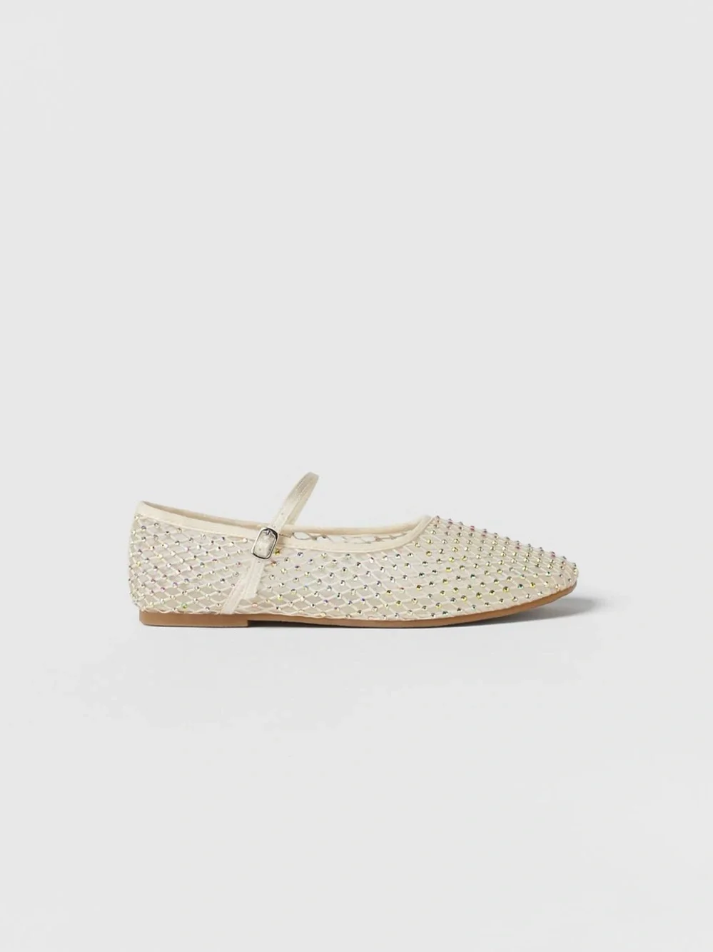 GUC Zara Girls Rhinestone Ballet Flats